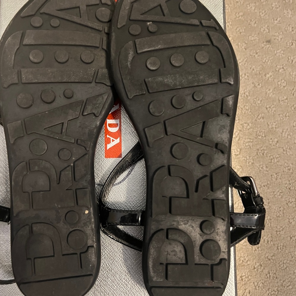 Prada Women's Black Sandals - Picture 2 of 10